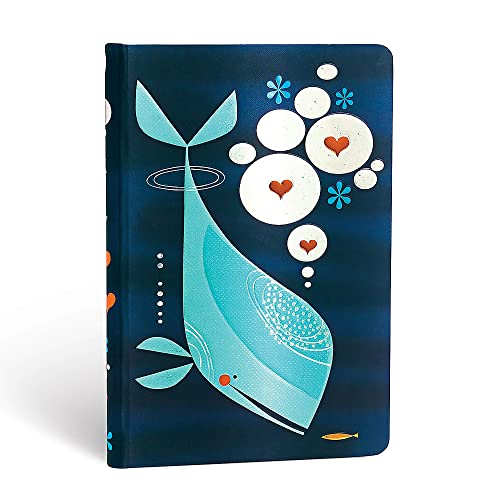 Paperblanks | Whale and Friend | Tracy Walker‚Äö√Ñ√¥s Animal Friends | Hardcover | Mini | Unlined | Elastic Band Closure | 176 Pg | 85 GSM