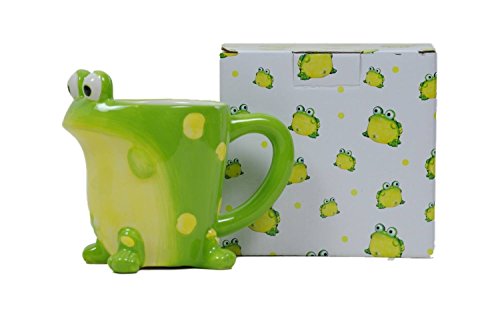 burton + BURTON Toby The Toad Frog Coffee Mug Adorable Mug With Gift Box