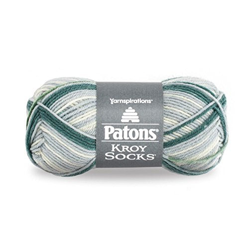 Spinrite Yarns (CA) Patons Kroy Socks Yarn - (1) Super Fine Gauge - 1.75 oz - Landscape Landscape - For Crochet, Knitting & Crafting