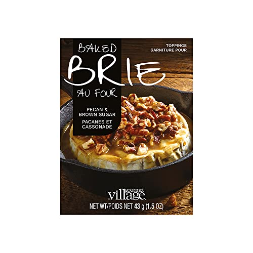 Gourmet du Village Baked Brie Topping Mix (Pecan & Brown Sugar)