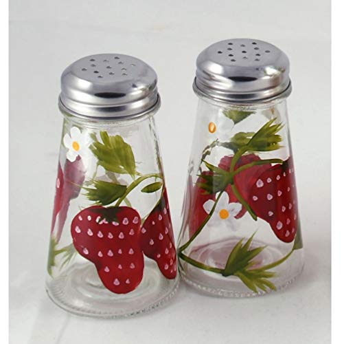 Grant Howard 53008 Strawberries Salt and Pepper Shakers, Set of 2 per Box