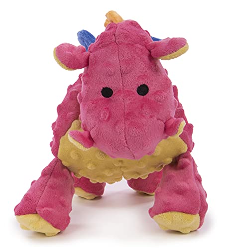 Worldwise goDog Dragons with Chew Guard, Coral, Large
