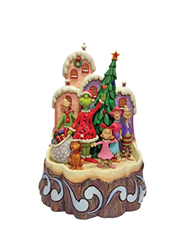 Enesco Grinch by Jim Shore Grinch Carved by Heart Figurine