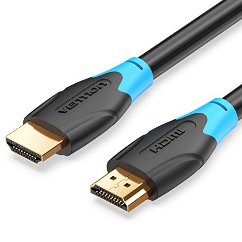 4K HDMI to HDMI Cable 10FT, VENTION 18Gbps High Speed HDMI 2.0 Cord, 4K@60Hz, Ultra HD, 2K, 1080P, 3D, ARC, Compatible for Monitor UHD TV PC PS5 PS4