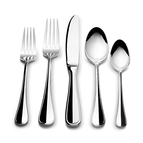 Boston Warehouse CHEFS Flatware Set, Service for 8/44 Piece, Calais