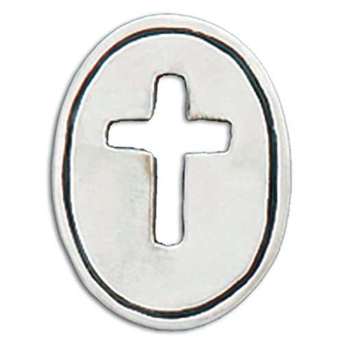 Basic Spirit Pocket Token Coin - Open Cross/Blessings - Handcrafted Pewter, Religent Love Gift for Men and Women, Coin Collecting