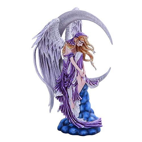Pacific Trading Giftware PT Nene Thomas Fantasy Art Collection Moon Dreamer Moon Fairy Resin Collectible Figurine