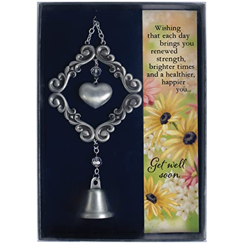 Carson Home 62658 Get Well Soon Keepsake Decorative Bell