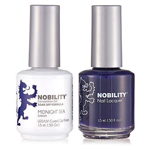 Lechat Nobility ‚Äì Gel Polish & Nail Lacquer Set - Collection 3 (Midnight Sea NBCS175)