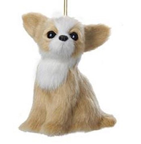 Kurt Adler 4" Plush Chihuahua Ornament