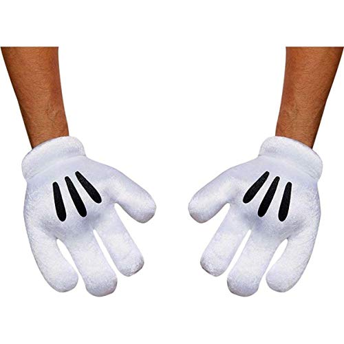 Disguise Costumes Mickey Mouse Gloves, Adult