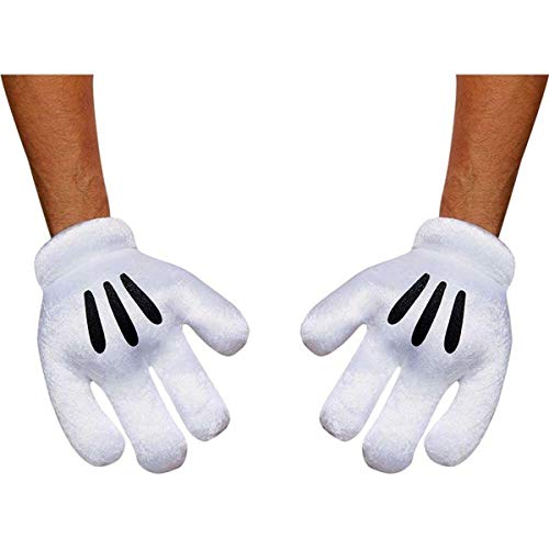 Disguise Costumes Mickey Mouse Gloves, Adult