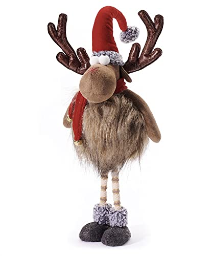 Giftcraft 667703 Christmas Standing Reindeer D√Å√º√°cor, 24.02 inch, Polyester