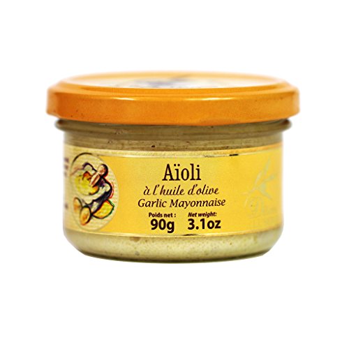 The French Farm Delices du Luberon - French Aioli - Garlic Mayonnaise Spread 3.1 oz