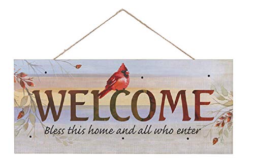 Ganz ER61964 Light Up Wall Plaque, 18-inch Length, Paper SND MDF