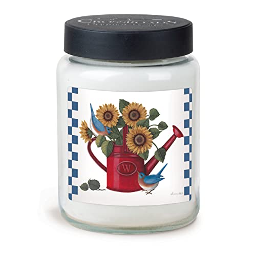 Crossroads Lemongrass and Lavender 26 oz Jar - Red Watering Can