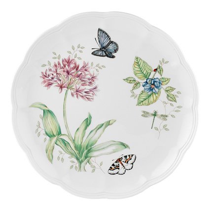 Lenox Butterfly Meadow Blue Butterfly Dinner Plate