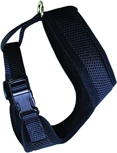OmniPet BreezyMesh Dog Harness, Small, Black