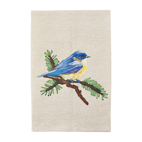 Mud Pie Mud Pie Painted Towel,14"x21", Bird