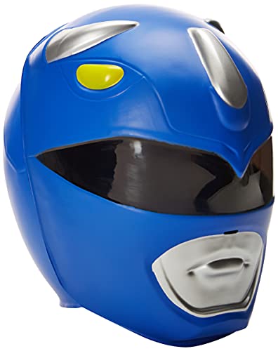 Disguise Men's Blue Ranger Adult Helmet, One Size