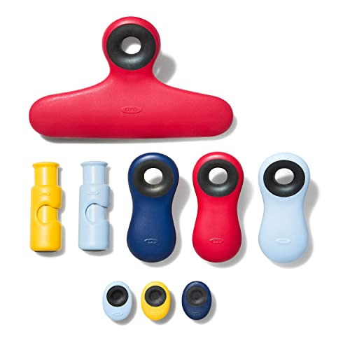 OXO Good Grips Collection Bag Clip, 9 Piece Set, Assorted
