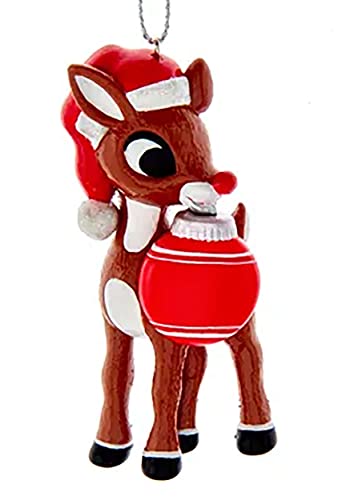 Kurt Adler Rudolph The Red Nose Reindeer‚àö√á¬¨√Ü Ornament For Personalization