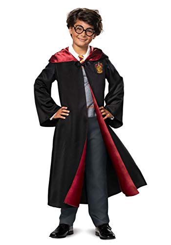 Disguise Harry Potter Deluxe Boys Costume, Black & Red, Large (10-12)