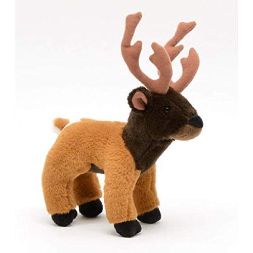 Unipak 2183EK Classic Elk Plush Toys, 8.5 -inch High, Brown