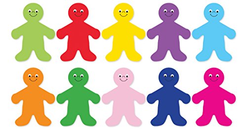 Hygloss Products, Inc 33706 Rainbow Kids Classroom Accents ‚Äì Creative Teaching Resources ‚Äì 7 Inches, 30 Pack