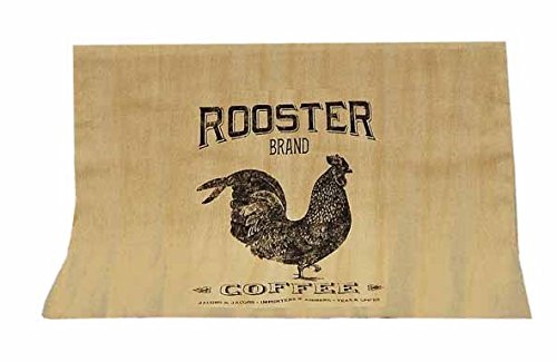 Home Collection by Raghu Rooster Brand Tea Dyed Table Runner, 18" x 18"