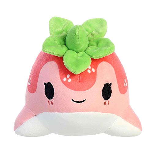 Aurora World Tasty Peach - 7"" Strawberry Nomwhal