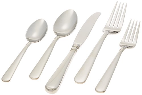 Lenox Pearl Platinum Stainless-Steel 5-Piece Place Setting, Service for 1-6199160