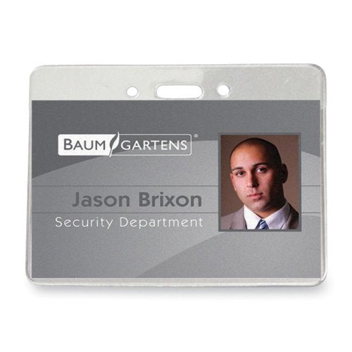 Baumgartens Name Badge Holders (BAU67870)