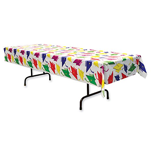 Beistle Graduation Tablecover Party Accessory (1 count) (1/Pkg)