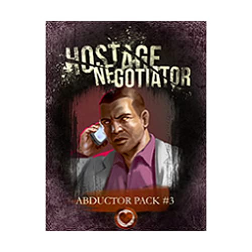 Van Ryder Games Hostage Negotiator Abductor Pack 3 ‚Äö√Ñ√¨ A Game Expansion by Van Ryder Games ‚Äö√Ñ√¨ 20 Minutes of Gameplay for 1 Player ‚Äö√Ñ√¨ for Teens and Adults Ages 15+ - English Version