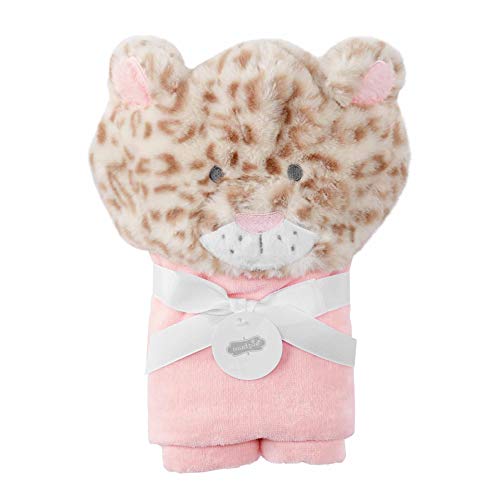 Mud Pie Leopard Baby Hooded Towel,Elephant