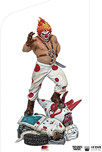 Twisted Metal Iron Studios: Sweet Tooth Needles Kane 1/10 Scale | Twisted Metal | 11" inches Collectible Figure