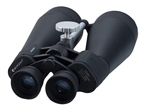 BARSKA X-Trail 20x80 Binocular with Braced-in Tripod Adapter , Black