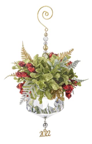 Ganz 2022 Limited Edition Holiday Jewel, 5-inch Diameter, Acrylic