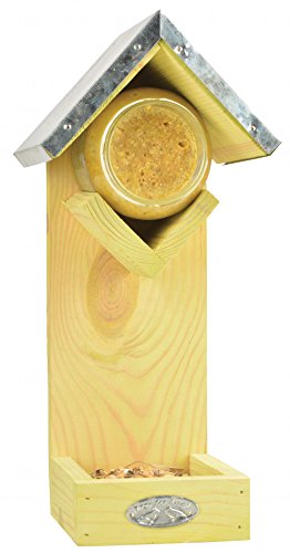 Esschert Design FB304 Peanut Butter House with Seed Feeder