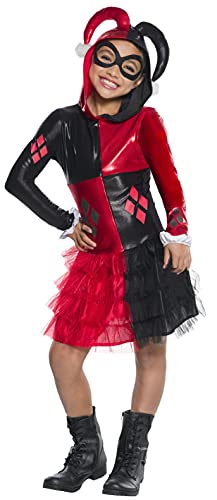 Rubie's Costume Girls DC Comics Harley Quinn Costume, Small, Multicolor