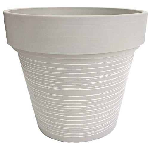 BFG supply Gardener Select C-VBO30WHT Wide Rim Planter, White