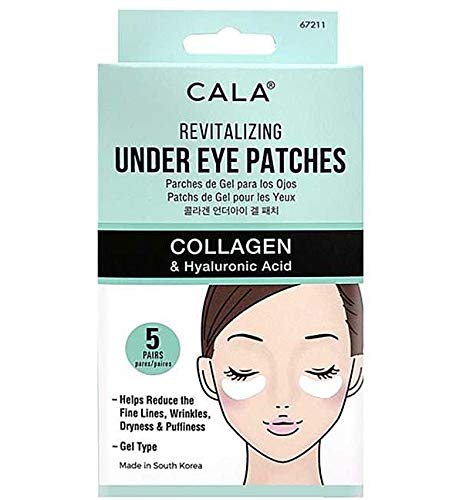 CALA REVITALIZING UNDER EYE PATCHES COLLAGEN AND HYALURONIC ACID