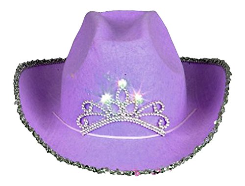 Parris Manufacturing Parris Cowgirl Hat in,Purple,one Size