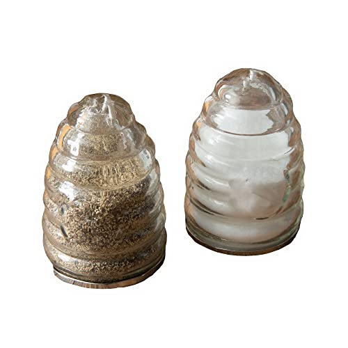 CTW Home Collection 370524 Honey Hive Salt and Pepper Shakers, Box of 2, 2-inch Diameter