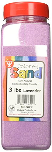 Hygloss Products Colored Play Sand - Assorted Colorful Craft Art Bucket O&