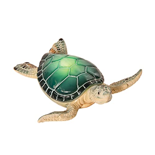 Beachcombers Turtle with LED Figure, 7.87-inch Length