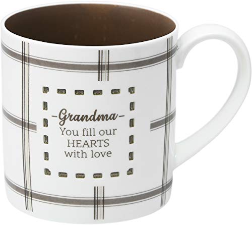 Pavilion- Grandma You fill our Hearts with Love - 17 oz. Pierced Porcelain Mug