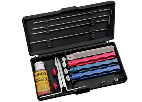 Blue Ridge Knives Lansky Sharpening Tool Universal 4 Stone System LKUNV