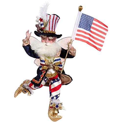 Mark Roberts Star Spangled Banner Fairy, Small 11 Inches